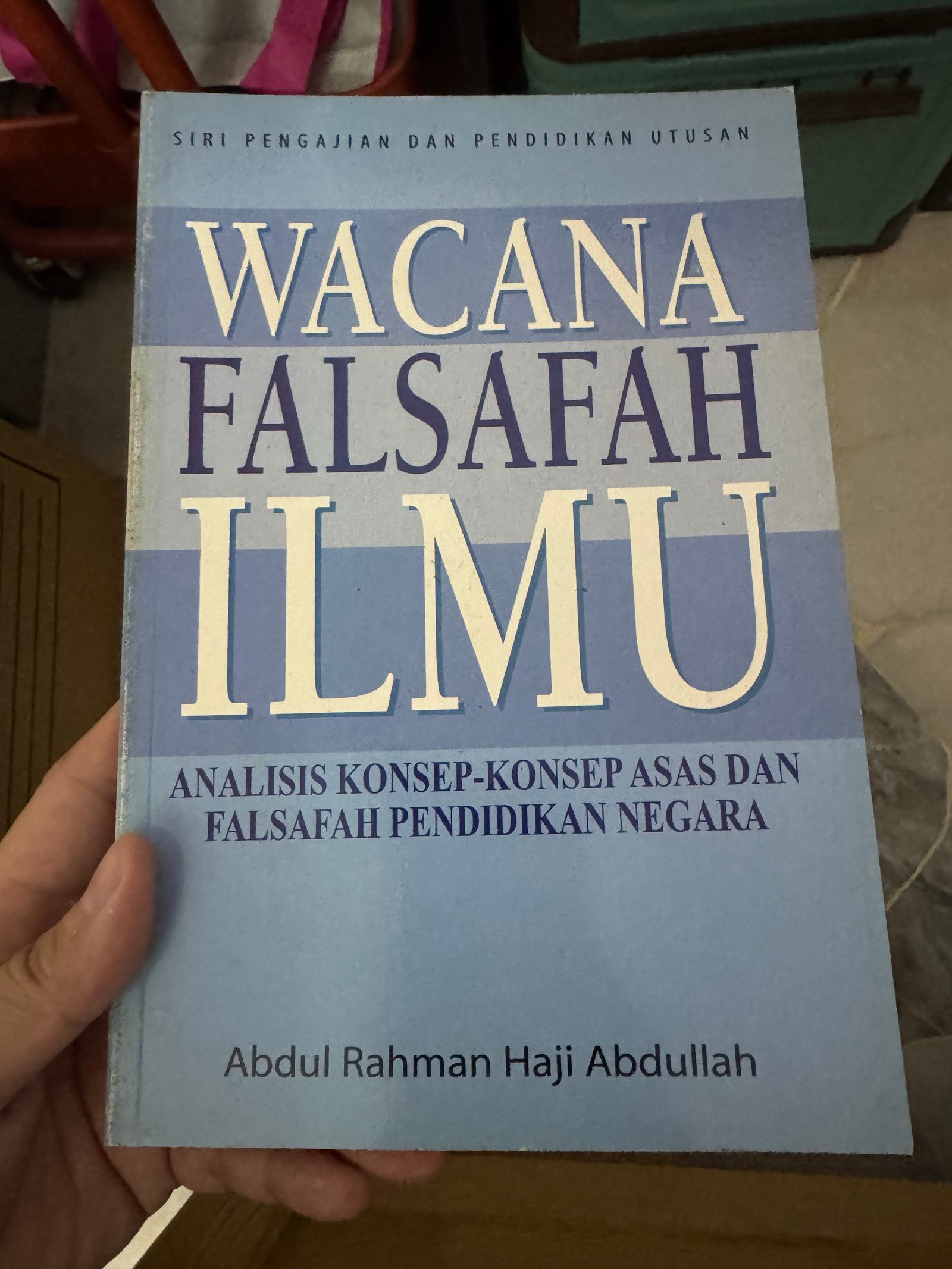 WACANA FALSFAFAH ILMU