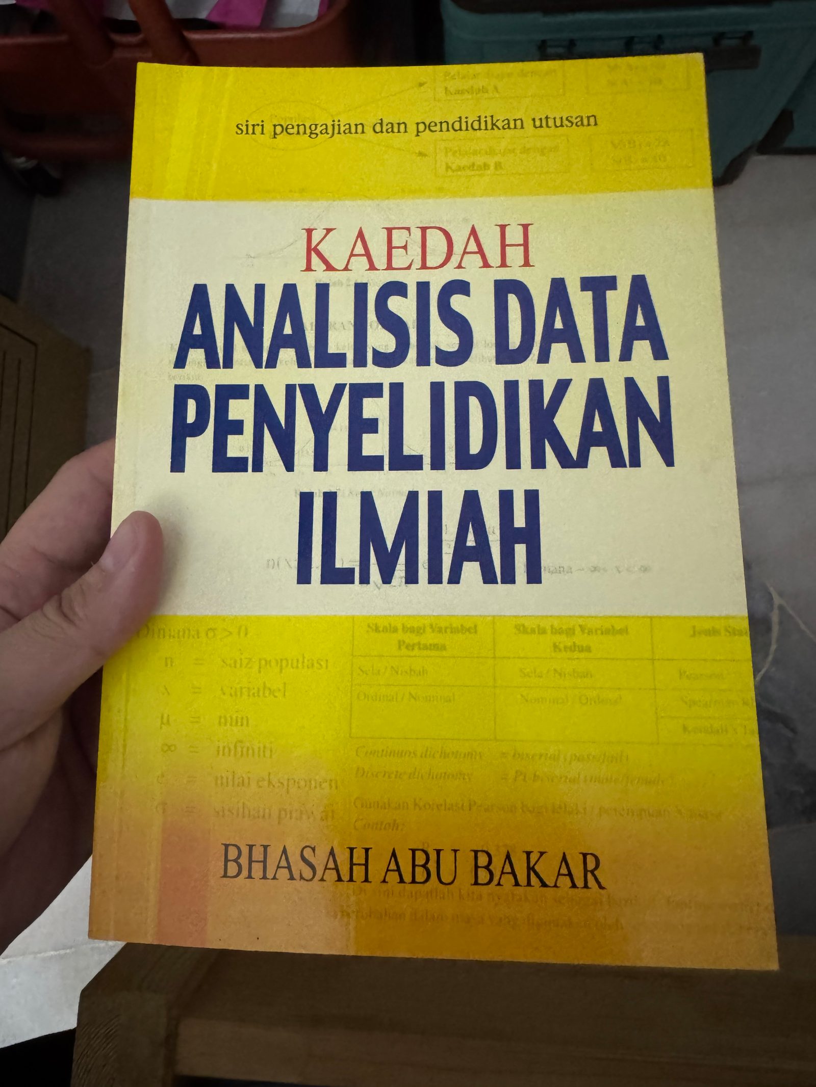 KAEDAH ANALISIS DATA PENYELIDIKAN ILMIAH