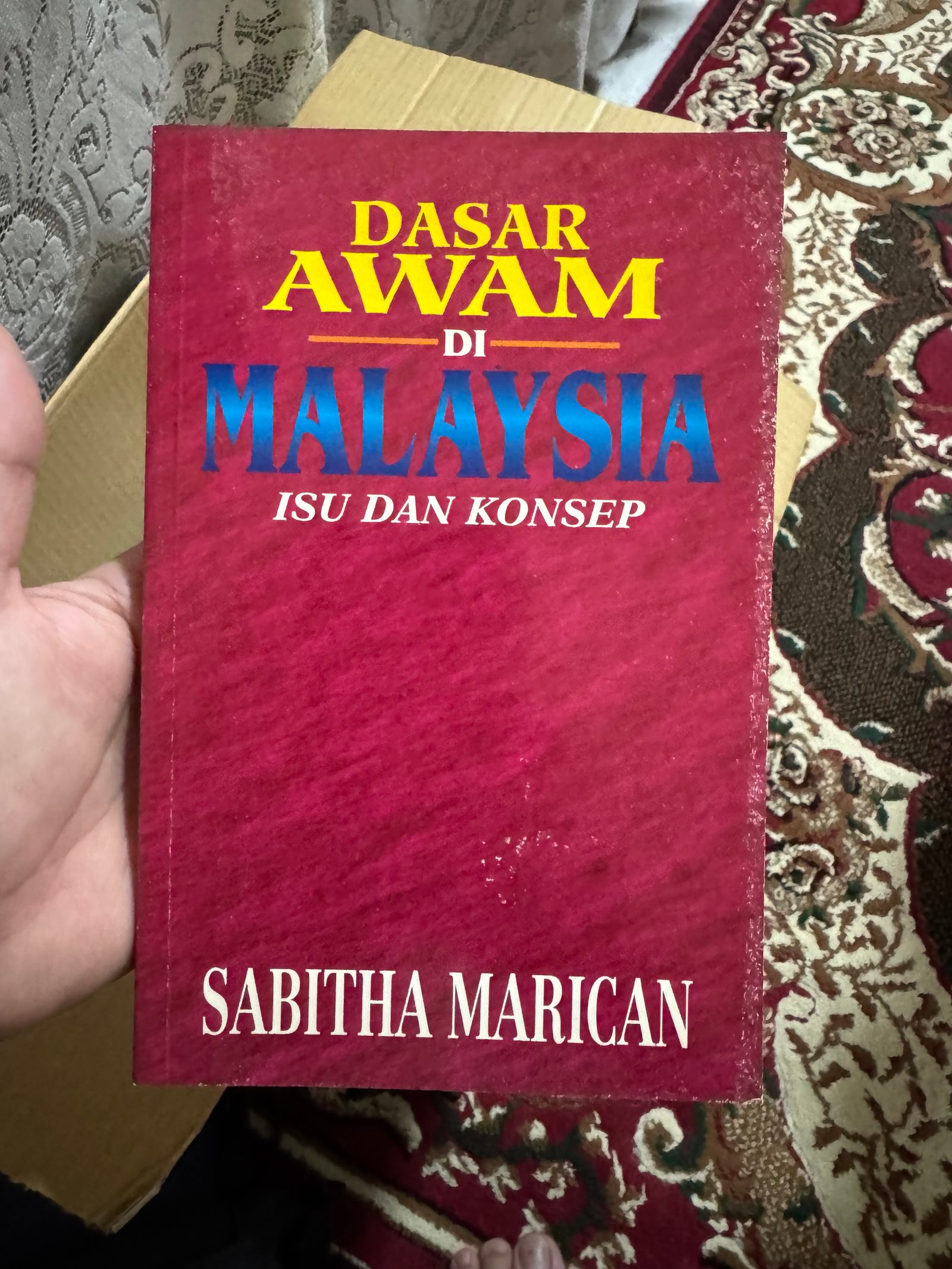 DASAR AWAM di MALAYSIA